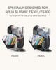 Cup Organizer for Ninja Slushie Machine FS301 FS3003in1 SideMounted Holder for Cups Lids Straws Accessories for Ninja Sl