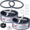 2pack NutriBullet Replacement Parts Extractor Blade Fits NutriBullet 600w Pro 900w Blender