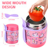 10oz Soup Thermo for Hot Food Kids Insulated Food JarThermo Hot Food Lunch Container Width Mouth Stainless Steel Lunch B