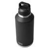 YETI Rambler 64 oz Bottle Vacuum Insulated Leakproof Stainless Steel with Chug Cap Black