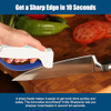 AccuSharp HandHeld Carbide Blade Sharpener Kitchen Knife and Chef Knife Sharpener Professional Chef Grade Sharpening Too