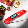 DOQAUS Digital Meat Thermometer Instant Read Food Thermometer for Cooking with Backlit AutoRotating Display 46 Probe for
