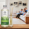 Lemongrass Diffuser Refill 34 Fl Oz 2x17 Fl Oz Fresh Long Lasting Fragrance Refill with Natural Essential Lemongrass Oil