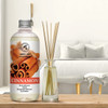 Cinnamon Reed Diffuser Refill with Natural Essential Cinnamon Oil 17 oz Fresh Long Lasting Fragrance Best for Aromathera