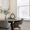 HZDHCLH Vintage Table Clocks for Living Room Bedroom Decor Silent Decorative Farmhouse Shelf Clock Battery Operated Smal