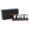 ClocTeck Nixie Tube Clock Walnut Digital Clock Support WiFi Time SYNC Alarm Timer 1224H Display A Retro Gift for Friends