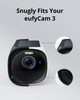 Eufy Security eufyCam 3 Skin (2-Pack) - Camera Protective Casing, Ideal for Outdoor Use, Easy Installation, Guards Against Rain