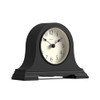 JONES CLOCKS Speakeasy Small Mantel Clock Classic Napoleons hat Design Black Contemporary Classic Style for Desk Table S