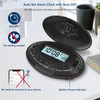 DreamSky Vibrating Alarm Clock for Heavy Sleepers Auto Set Bed Shaker Alarm Clock Under Pillow for Hearing Impaired Bedr
