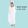 HIPHOP PANDA Hooded Towel for Kids Viscose Derived from 30 X 50 INCH Large Size for 310 Yrs Premium Kids Bath Towel Beac