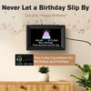 GOLOZA 7 Digital Dementia Clock Talking Clock with 10 Volumes 6 Display with 10 Color Modes Auto Dimmable Alarms Birthda