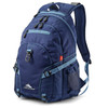 High Sierra Loop Backpack Travel or Work Bookbag with tablet sleeve One Size True NavyGraphite Blue