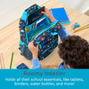 Bentgo Kids Backpack Lightweight 14 Backpack in Fun Prints for School Travel Daycare Ideal for Ages 4 Roomy Interior Dur