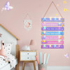 FIOBEE Girls Room Dcor for Teen Girls Boys with LED Light Wall Decor for Bedroom Motivational Inspirational Wall Art Gir