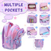 PIG PIG GIRL Kids Backpack for Girls School Bags for Middle School Students Book Bag for Elementary Primary Kawaii Ita B