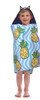 Jay Franco Hooded Bath and Beach Towel Soft Cozy 22 x 51 Kids Cotton Pool Towel Blue Bluey