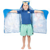 Sonic The Hedgehog Anime BathPoolBeach Soft Cotton Terry Hooded Towel Wrap 24 in x 50 in By Franco Kids