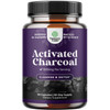 Natures Craft Activated Charcoal Pills Detox & Cleanse - Purifying Coconut Capsules with 1200 mg Per Serving for Bloating Relief - Active Detox Suppl