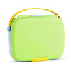 Munchkin Lunch Bento Box for Kids and Toddlers Includes Stainless Steel Utensils BPAFree 18 Months and Up BlueGreenYello