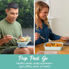 Bentgo Prep 20Piece 1Compartment Reusable Meal Prep Containers with Lids PFAS BPA Free Materials Durable Microwave Freez