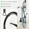 Housolution Bike Wall Mount with Fixed Hook 4 Pack Heavy Duty Bike Storage Rack Bike Rack Vertical Stand for Garage Easi