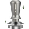 IKAPE 585mm Espresso Tamper Premium Barista Coffee Tamper with Calibrated Spring Loaded 100 Stainless Steel Base Tamper
