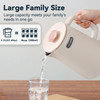 NueveFive 17L 57oz Large Electric Kettle Perfect for 7Cups of Tea and Coffee2 quarts Double Wall Big Electric Tea Kettle