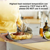 Aofmee Placemats Placemats Set of 6 Heat Resistant Place Mats Washable PVC Table Mats Woven Vinyl Plastic Placemats for