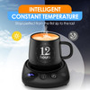 KitchekShop Coffee Mug Warmer Fastest Heating Highest Temperature Coffee Cup Warmer for Desk Auto Shut Off 4 Temp Settin