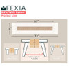 FEXIA Boho Table Runner for Thanksgiving Fall Christmas Home Decor with Tassels 72 Inches Long Pottery barn Furniture Fa