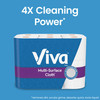 Viva MultiSurface Cloth Paper Towels Task Size 12 Super Rolls 2 Packs of 6 81 Sheets Per Roll