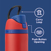 Owala Marvel FreeSip Insulated Stainless Steel Water Bottle with Straw for Sports and Travel BPAFree Sports Water Bottle