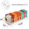 Tasybox Tea Bag Organizer Clear Acrylic Tea Bag Holder Tea Packet Storage for Drawer Pantry Kitchen Cabinet Countertop 1