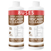 8 Uses Descaling Solution Compatible with Keurig Nespresso Breville Delonghi Jura Ninja 338oz Coffee Machine Descaler Es