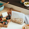 Stasher Silicone Reusable Storage Bag StandUp Mid Reusable Freezer Bag Microwave Dishwasher Oven Safe Sous Vide Premium