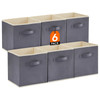 Lifewit Storage Cubes Foldable Decorative Fabric Storage Baskets for Organizing Home Organizers with Handles for Shelves