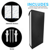 Utopia Kitchen Grocery Plastic Bag Holder and Dispenser Medium Easy Wall Mount Bag Saver Stainless Steel Silver
