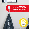 Command 10 lb XL Heavyweight Hook 2 Wall Hooks and 6 Strips DamageFree Hanging with Adhesive Heavy Duty Hanging Great fo