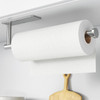 Paper Towel Holder SelfAdhesive or Drilling Brushed Nickel Wall Mounted SUS304 Stainless Steel Kitchen Roll Dispenser Un