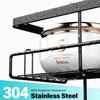 Aitatty Over the Door Shower Caddy Hanging Black Rustproof Shower Organizer over the Door No Drilling Bathroom Rack for