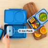 Omie OmieBox UP bento Box for Kids Insulated Lunch Box Leak Proof Vacuum Insulated Thermal Food jar Cooler ice Pack 2 Co