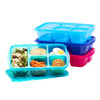 Bentgo Easyboxes Reusable 5Compartment Food Containers Stackable 8Piece Set 4 Trays 4 Lids BPAFree Food Storage for Meal