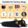 PUSEE Mug WarmerCoffee Warmer for Desk Candle Warmer Auto Shut OffCoffee Cup Warmer with 3 Temp SettingsElectric Beverag