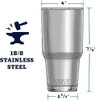 YETI Rambler 30 oz Tumbler Stainless Steel Vacuum Insulated with MagSlider Lid Cosmic Lilac