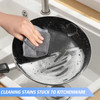 KinHwa Kitchen Washcloths for Dishes Absorbent Microfiber Dish Cloths Quick Dry Dish Rags with Poly Scour Scrub Side Ide