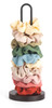 Mkono Scrunchies Holder Stand Hair Accessories Organizer Gold White Metal Scrunchies Tower Hold 2535 Scrunchies Modern V