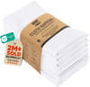 Utopia Kitchen White Cloth Napkins 12 Pack 18x18 Inch Absorbent Cotton Blend Washable and Reusable for Dinner Restaurant