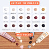 Wood Furniture Repair Kit 18 Colors Wood Filler Hardwood Laminate Vinyl Floor Repair Kit Wood Putty Cabinet Touch Up Kit