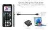 USB Power and Data Cable for Texas Instruments Calculators TI84 Plus CE TI84 Plus C Silver Edition TI 89 Titanium TI Nsp