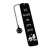 Wicked Bookmarks for Couple Scream Merch Bookmark Book Mark for Reading Women Smutty Lover Gifts Ghostface Bookmark Mens